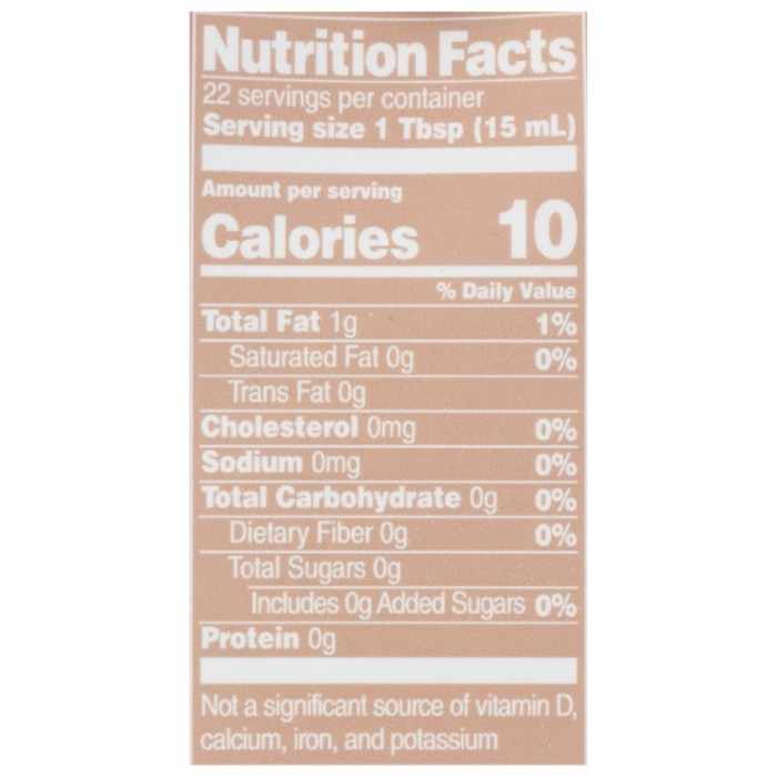 Nutpods - Spiced Chai Creamer Unsweetened, 11.2oz - nutrition facts