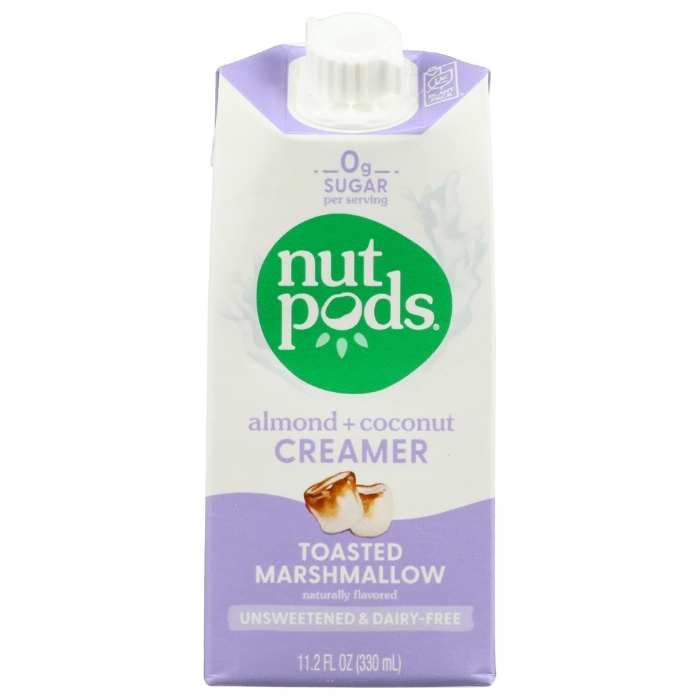 Nutpods - Toasted Marshmallow Creamer Unsweetened, 11.2 fl oz - front
