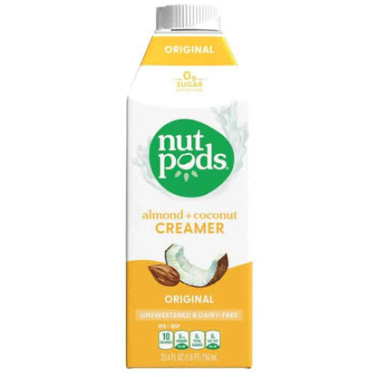 Nutpods - Unsweetened Creamer - Original, 25.4 fl oz