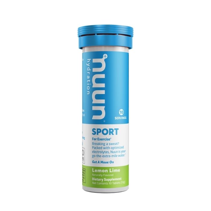 Nuun - Sport Tablets Lemon Lime, 10 Tablets - front