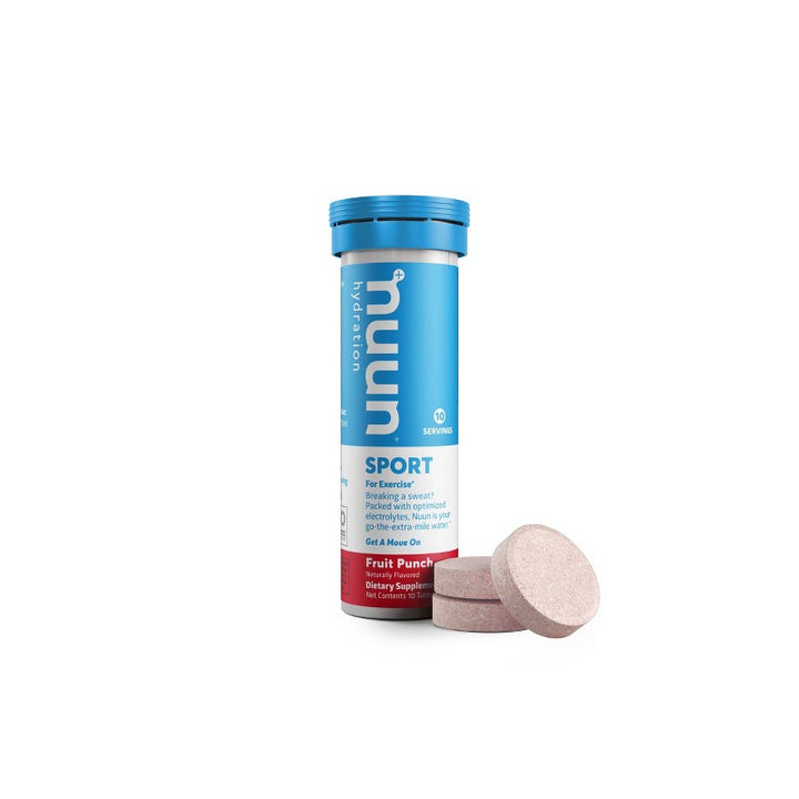 Nuun Hydration Drink Tab Fruit Punch - 10 Tablets
 | Pack of 8 - PlantX US