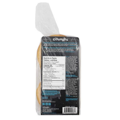 O'Doughs - Gluten-Free Original Bagel Thins, 10.6oz - back