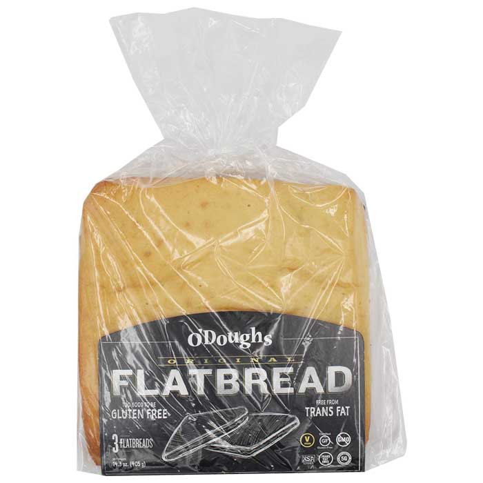 O'Doughs GlutenFree Original Flatbreads Buy Now at PlantX