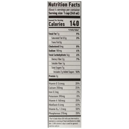 Oatly - Original Barista Edition Oat Milk - back