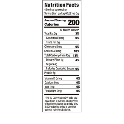 811670030040 - oceans halo ramen noodles nutrition