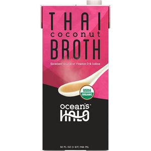 Oceans Broth - Organic Thai Coconut Broth, 32oz