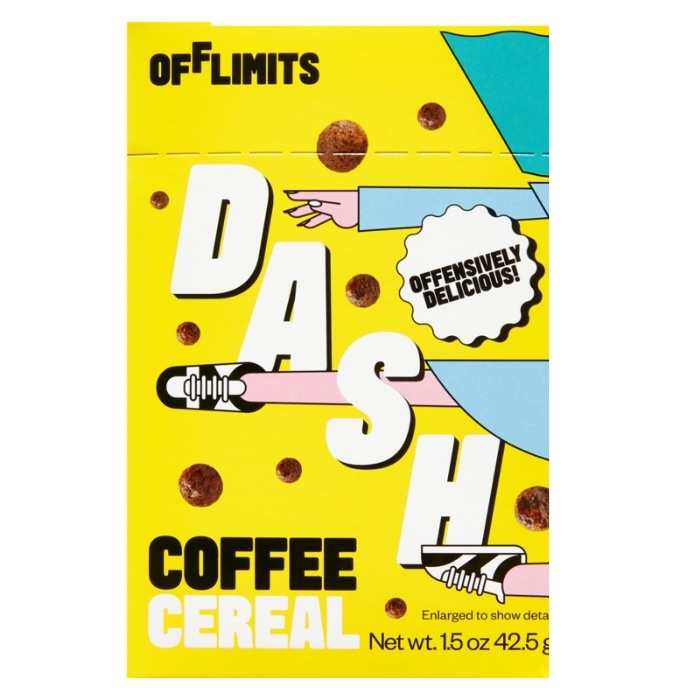 OffLimits - Vegan & Gluten-Free Dash Coffee Cereal, 1.5oz - front