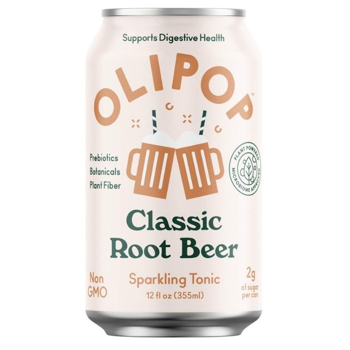 Olipop - Sparkling Tonic Classic Classic Root Beer, 12oz - front