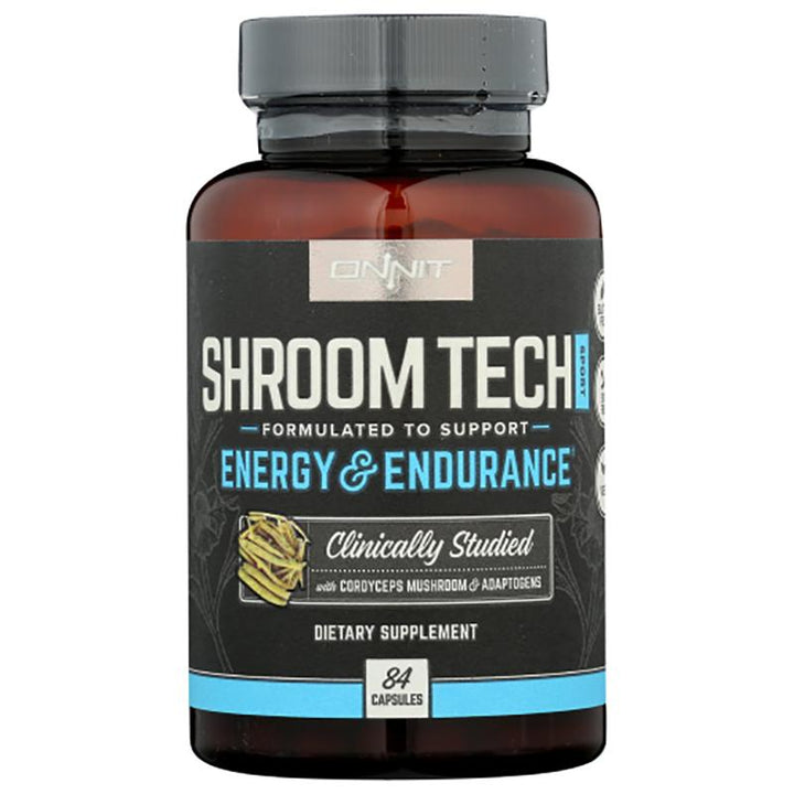 onnit shroom tech sport supplement 84 capsules