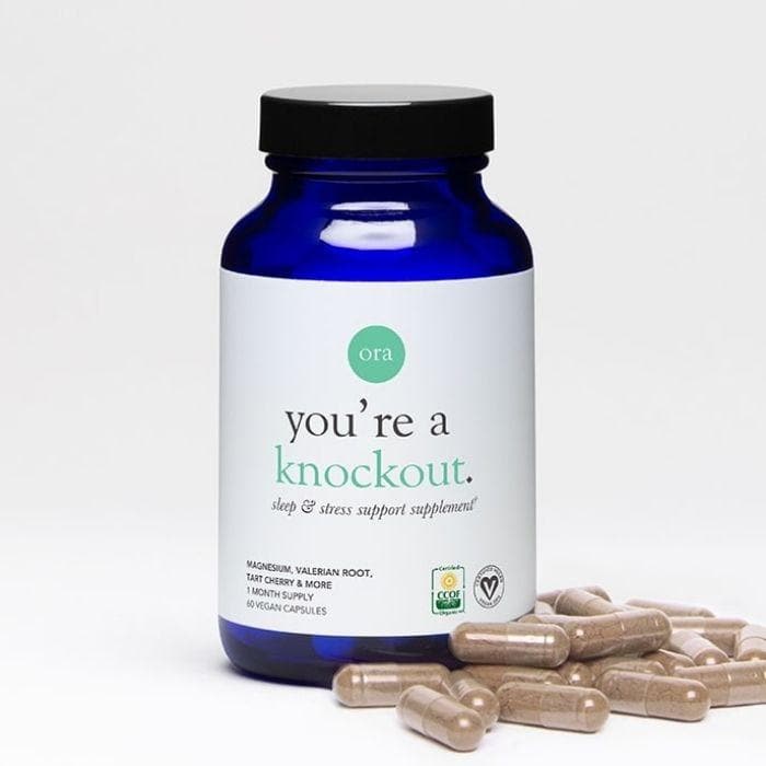 Ora - You’re A Knockout Sleep & Stress Support Capsules - front
