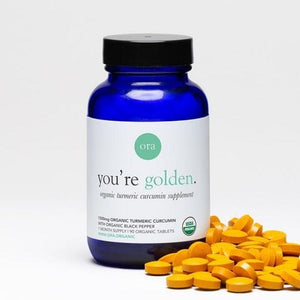 Ora - You're Golden: Organic Turmeric Curcumin Pills