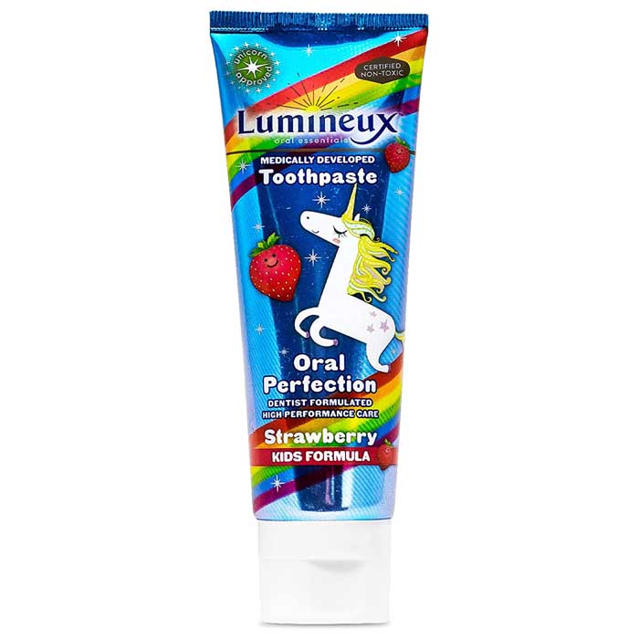 Oral Essentials - Lumineux Kids Flouride-Free Toothpaste, Strawberry, 3.75oz