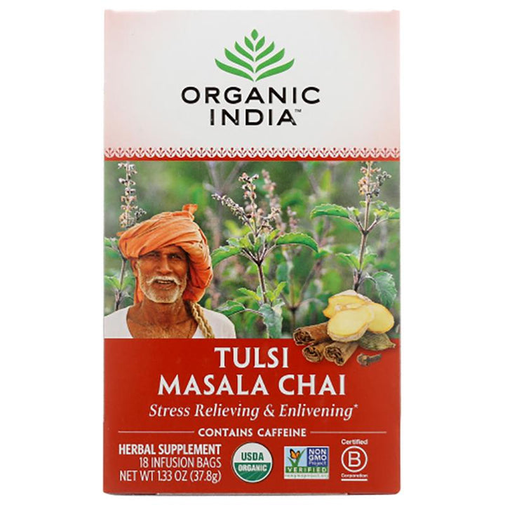 organic india tulsa masala chai tea