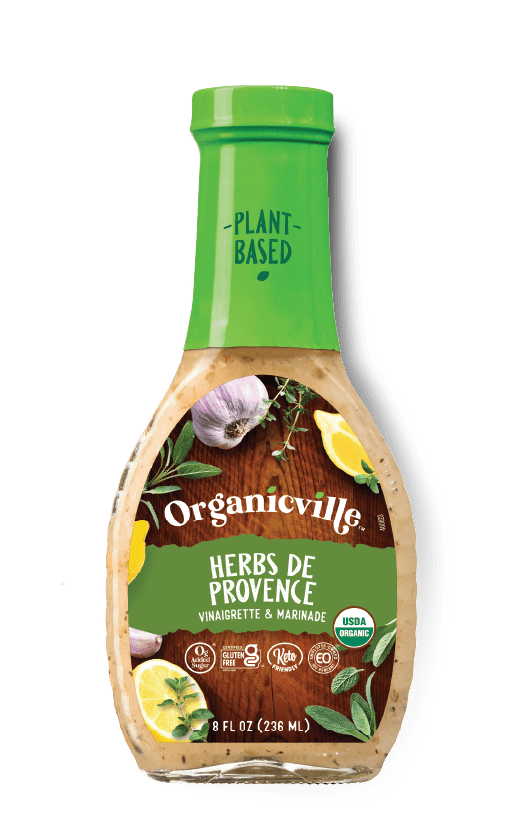 Organicville: Herbs De Provence Vinaigrette And Marinade, 8 Oz | Pack of 6 - PlantX US