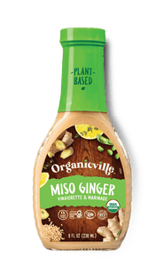 Organicville: Miso Ginger Vinaigrette And Marinade, 8 Oz
 | Pack of 6