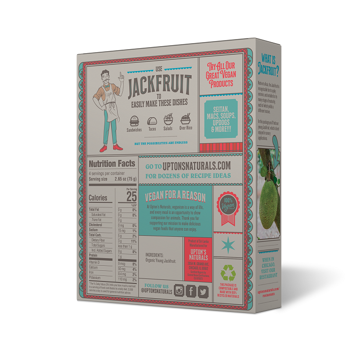 Upton's Naturals - Jackfruit | Multiple Choices - PlantX US