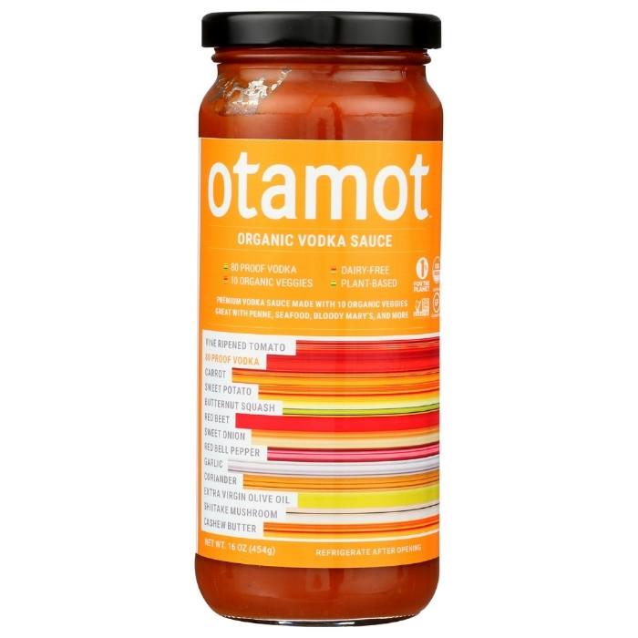 Otamot Foods - Organic Essential Vodka Sauce, 16oz - front