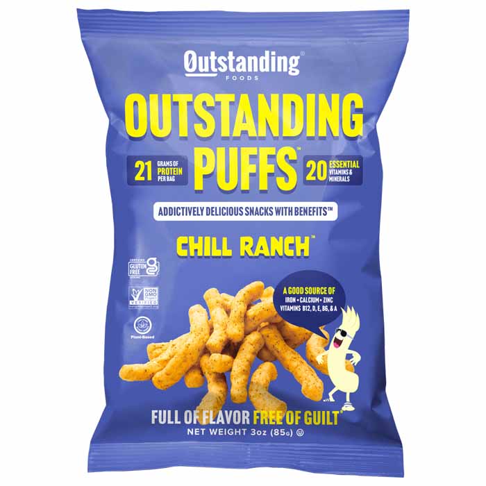 Outstanding Foods - Outstanding Puffs - Chill Ranch, 3oz