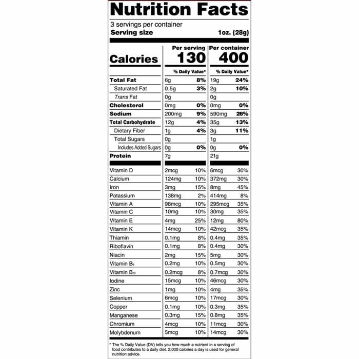 Outstanding Foods - Outstanding Puffs - Hella Hot, 3oz - back