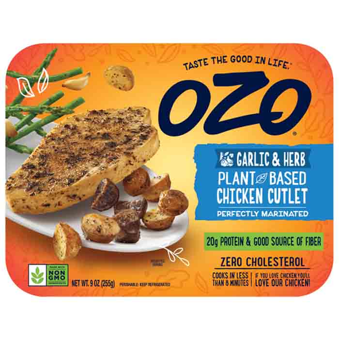 Ozo - Chicken - Cutlet Garlic Herb, 9oz