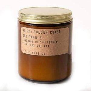 P.F. Candle Co. - No. 21: Golden Coast Soy Candle, 7.2oz