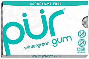 PUR Gum Wintergreen Blister 9pieces
 | Pack of 12