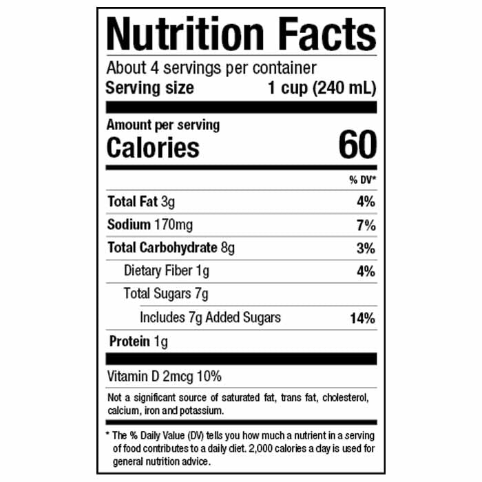 Pacific Foods - Organic Almond Plant-Based Beverage - Original, 32 fl oz - back