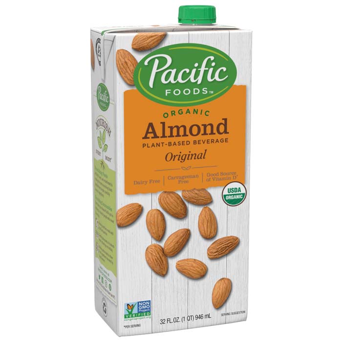 Pacific Foods - Organic Almond Plant-Based Beverage - Original, 32 fl oz