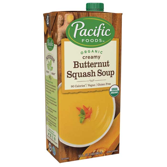 Pacific Foods - Organic Creamy Butternut Squash Soup, 32oz 