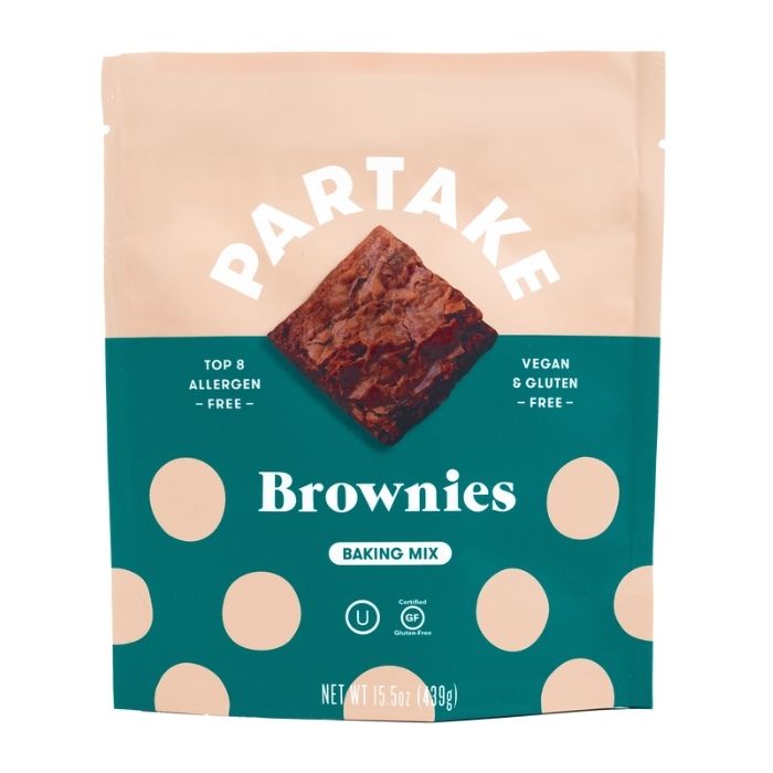 Partake - Brownie Mix, 15.5oz - front