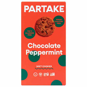 Partake Chocolate Peppermint Soft Baked Cookies - Regular