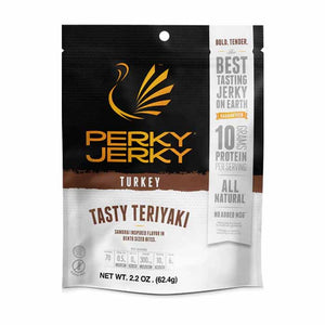 Perky Jerky - Tasty Teriyaki, 2.2oz