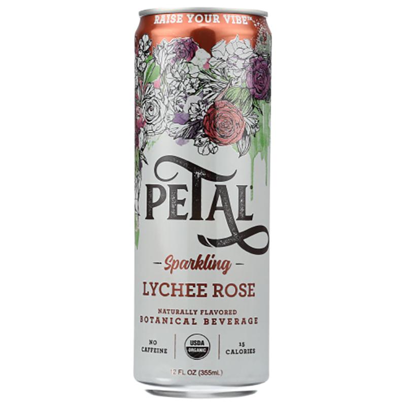 petal sparkling water lychee rose