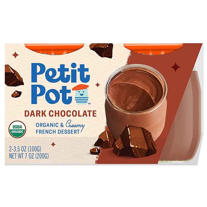 PetitPot - French - Pudding Dark Chocolate, 7oz