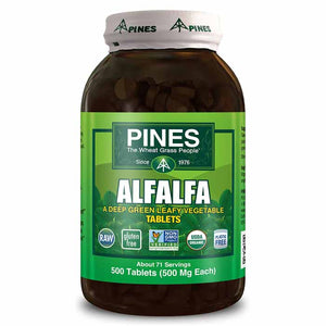 Pines - Alfalfa Tablets, 500 Tablets