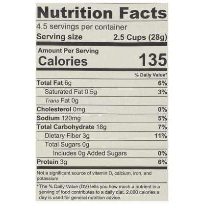 Pipcorn - Mini Truffle Popcorn, 4.5oz - nutrition facts