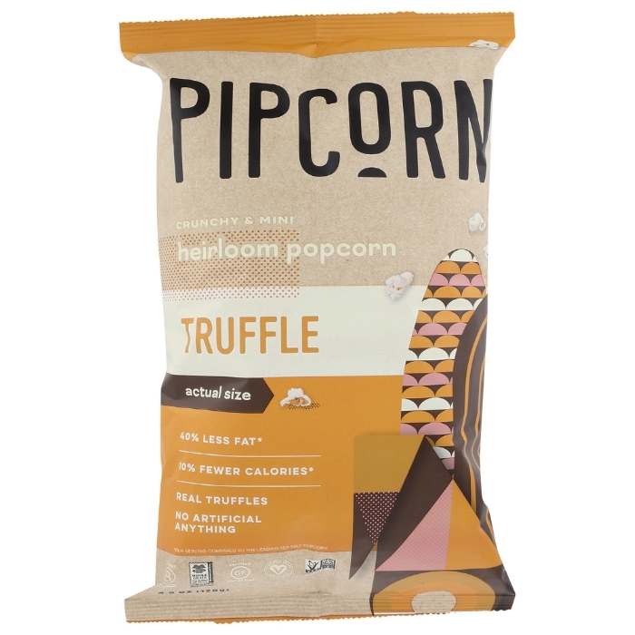 Pipcorn - Mini Truffle Popcorn, 4.5oz - front