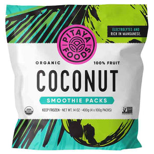 Pitaya Foods - Smoothie Coconut, 14oz | Pack of 8