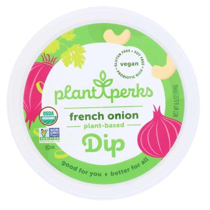 Plant Perks - Plant-Based Dips - french onion