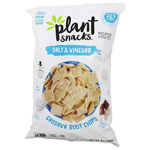 Plant Snacks Root Chip Cassava Salt & Vinegar, 5 oz
 | Pack of 12