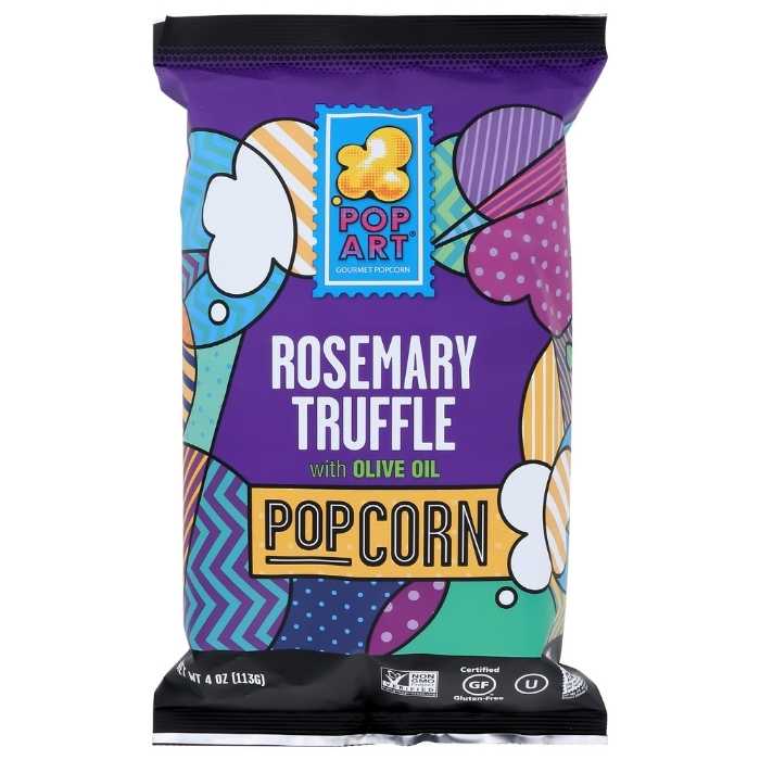 Pop Art Gourmet Popcorn Rosemary Truffle, 5oz