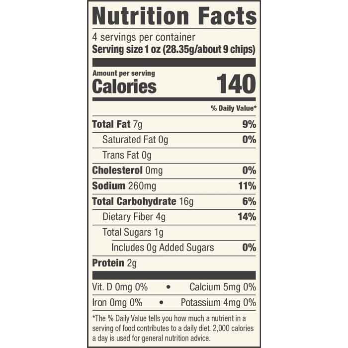 Popadelics - Crunchy Mushroom Chips - Rad Rosemary + Salt, 4 oz - back