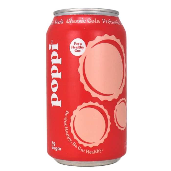 Poppi - Prebiotic Soda Classic Cola, 355ml - front