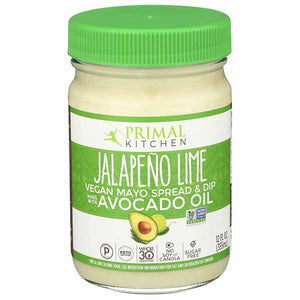 Primal Kitchen - Jalapeño Lime Mayo Spread & Dip with Avocado Oil, 12 fl oz