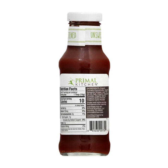 Primal Kitchen - Organic Unsweetened Ketchup - Spicy - back