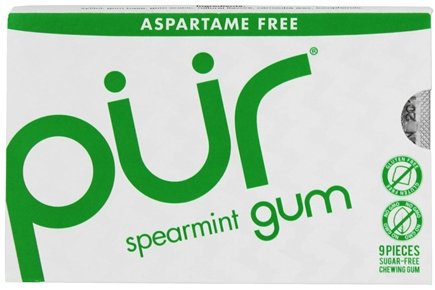 Pur - Gum - Spearmint, 9pc (Pack of 12)