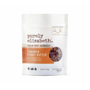 Purely Elizabeth - Cinnamon Peanut Butter Grain-Free Granola, 8oz