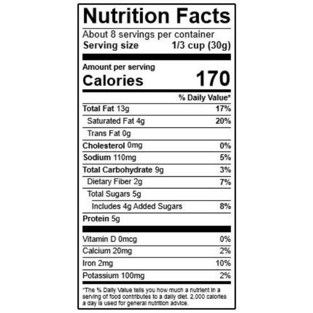 Purely Elizabeth Granola Vanilla Almond Butter, 10oz PlantX US