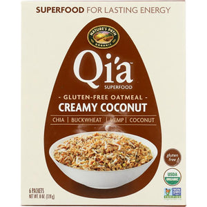 Qi'a - Creamy Coconut Oatmeal, 8oz