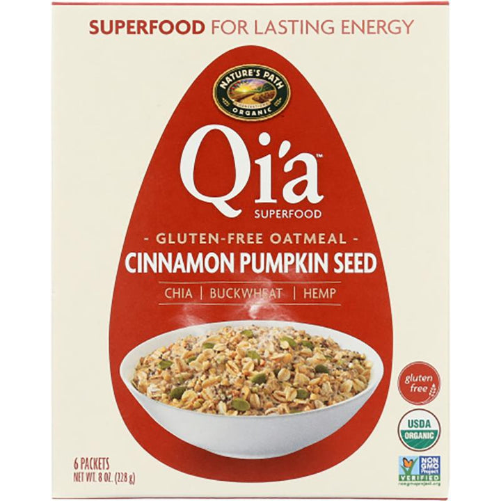 Q_ia Cinnamon Pumpkin Seed Oatmeal